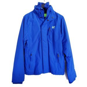 Abercrombie Men's Winter Jacket - Electric Blue
